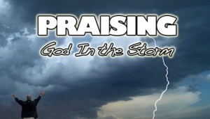 praising God in the storm